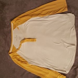 American Eagle long-sleeve baseball T